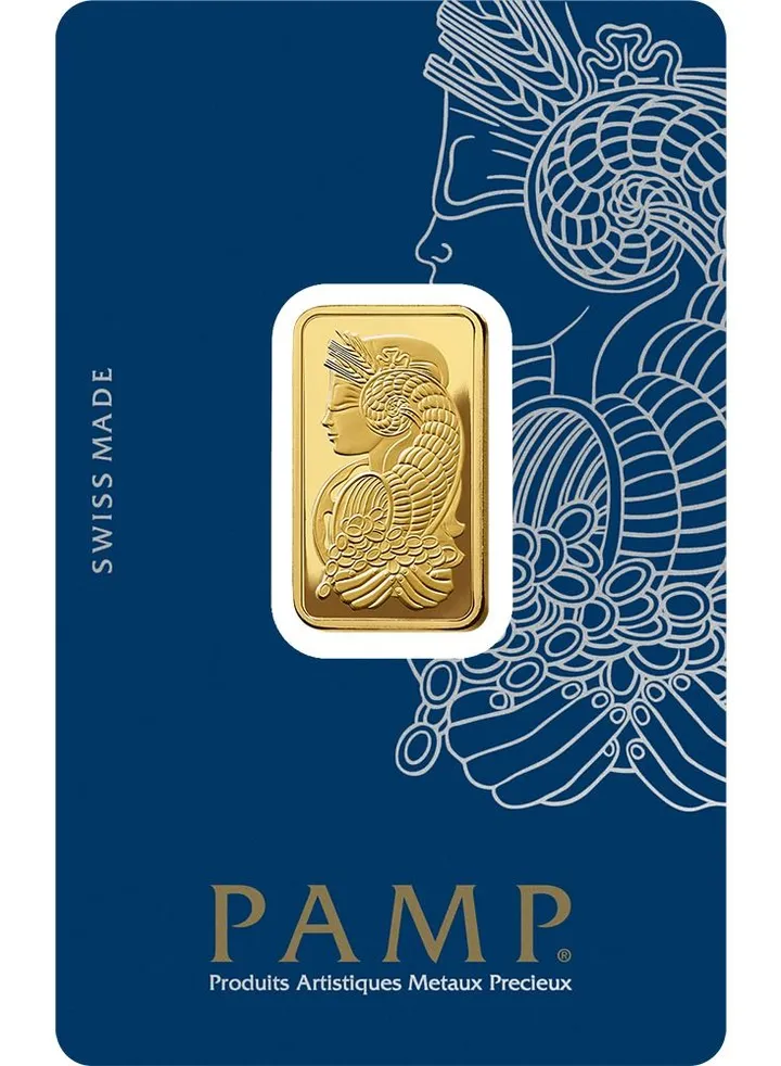 Suisse Pamp Queen 24K (999.9) 10g Gold Bar 24K