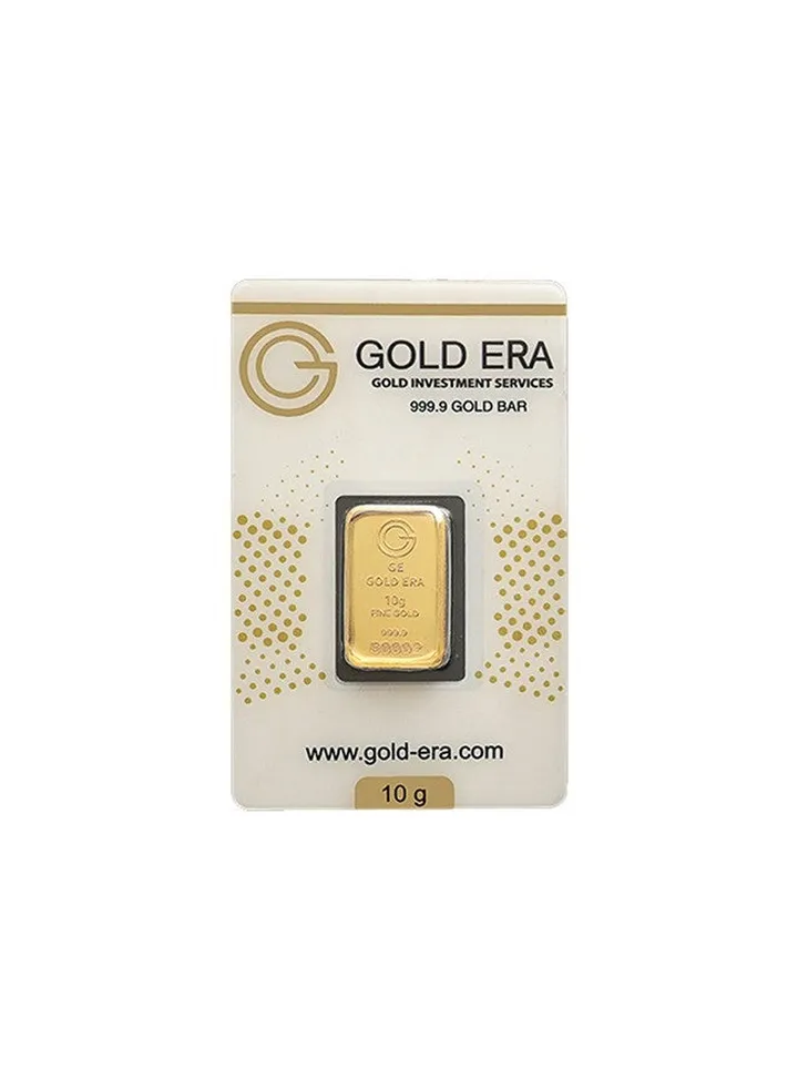 Gold Era Pure 999.9 Fine 24KT Gold Bar - 10 grams