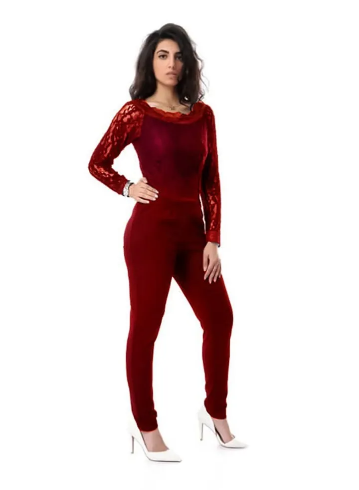 Women's lace salbot