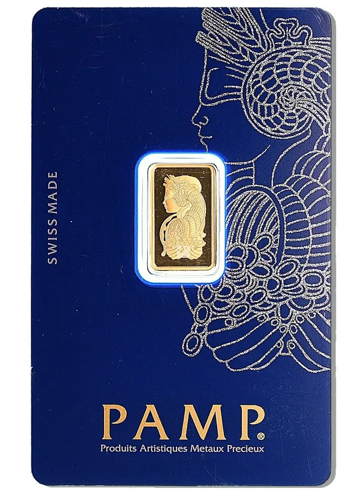 Guru Jewellers PAMP Suisse 24 Karat (999.9) 2.5 grams Gold Bar