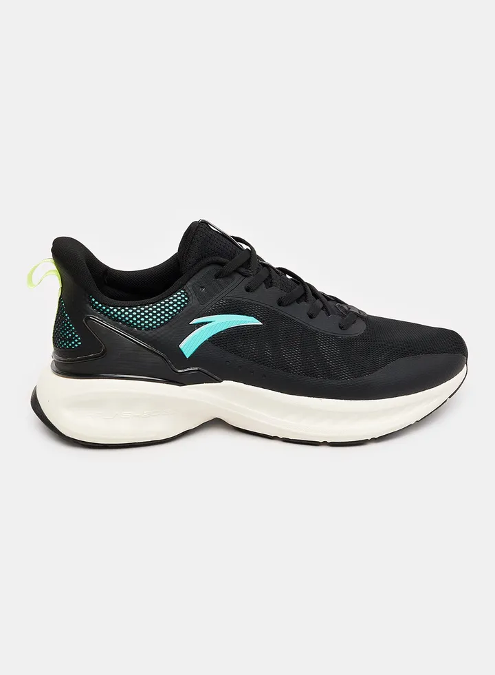 A-TR∞N 1.5 RUNNING SHOES FOR MEN IN BLK/STL GRY/YLLW