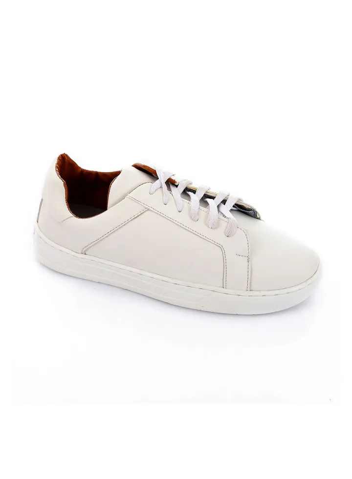 H227-Round toe lace up sneakers