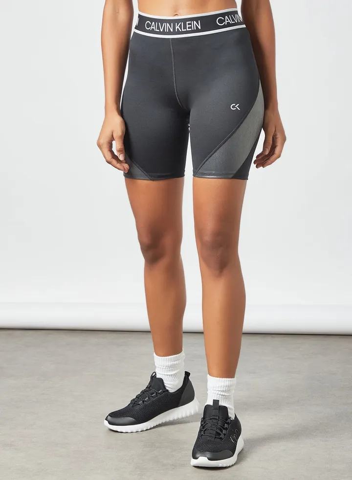 Logo Cycling Shorts Black