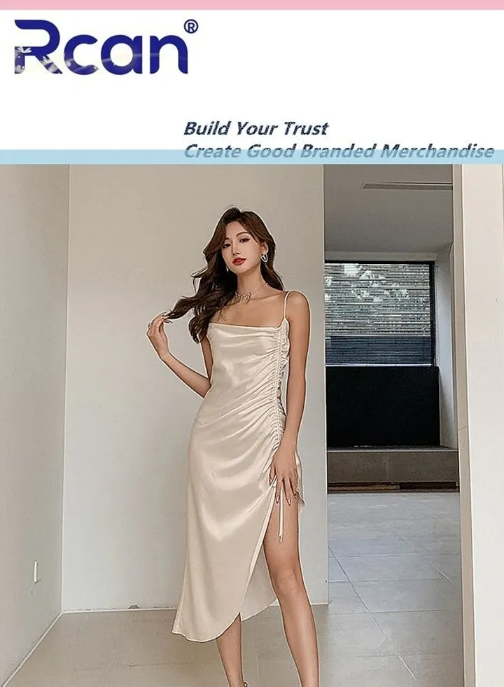 Lingerie for Women High-End Satin Backless Camisole Nightdress Babydoll