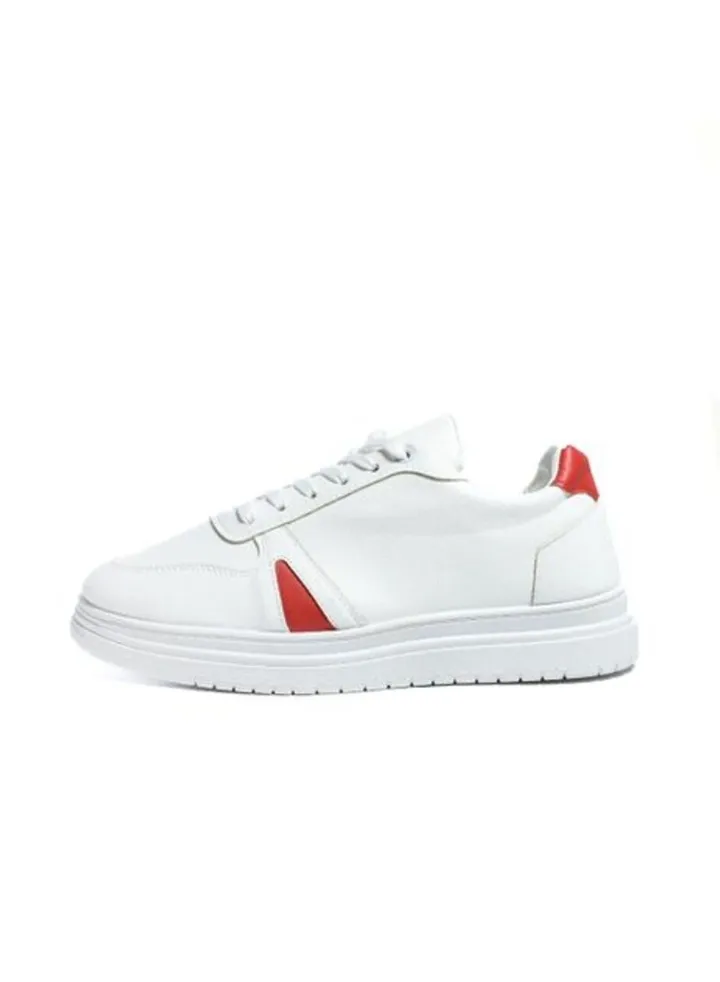 Big Size Lace-up Flat Sneakers For Men