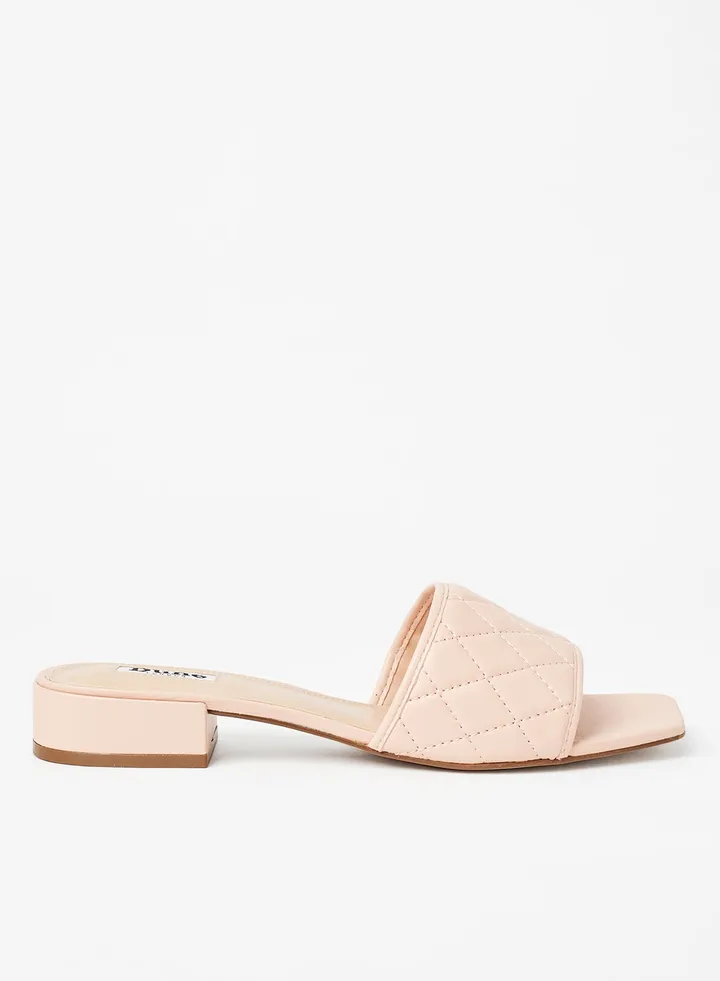 Linear DI Leather Sandals Nude