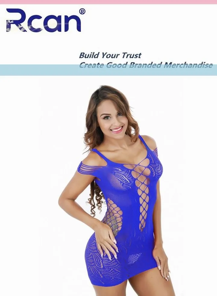 Lingerie For Women One Size Stretchy Teddy Hollow Out Sling Dress Bodysuit Babydoll Exotic Underwear Nightwear Ladies Boudoir Outfits Clubwear