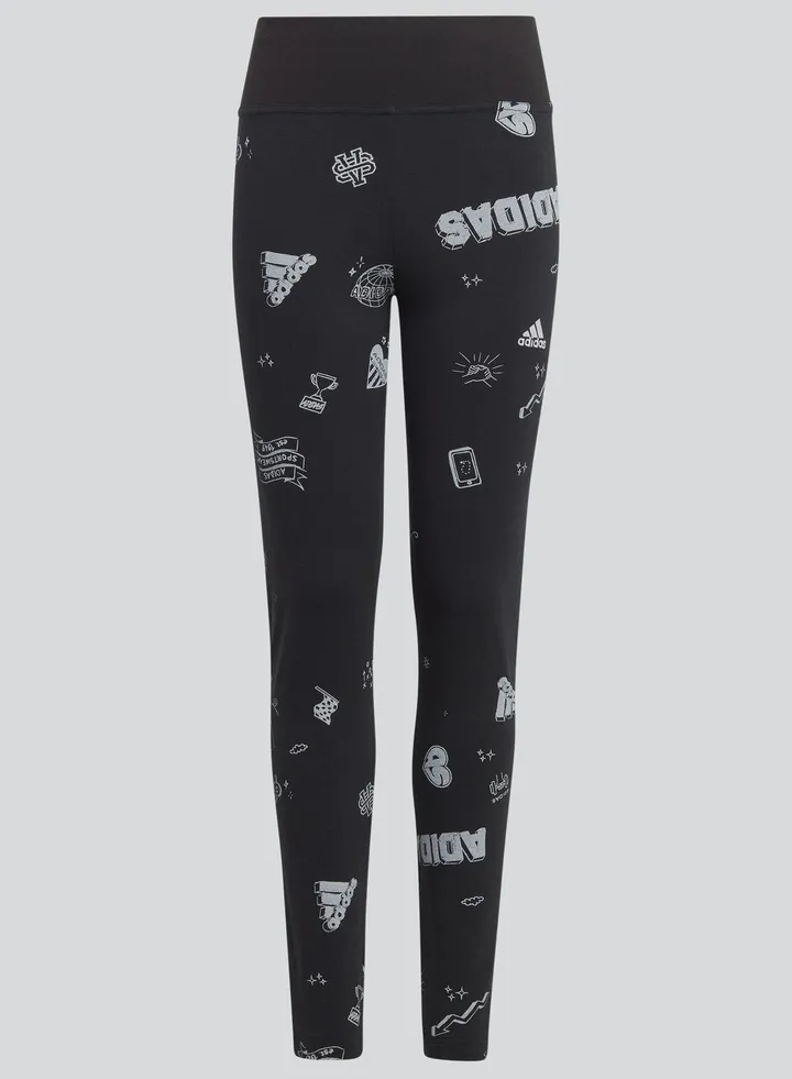 Brand Love Allover Print Leggings Kids