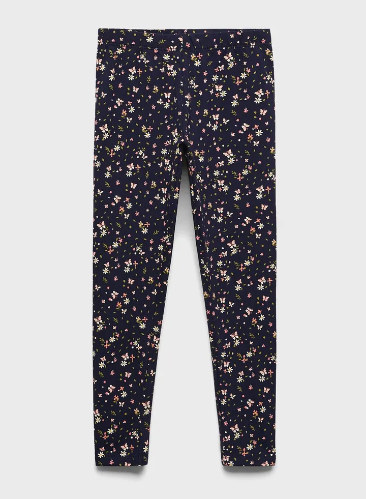 Kids Floral Print Leggings