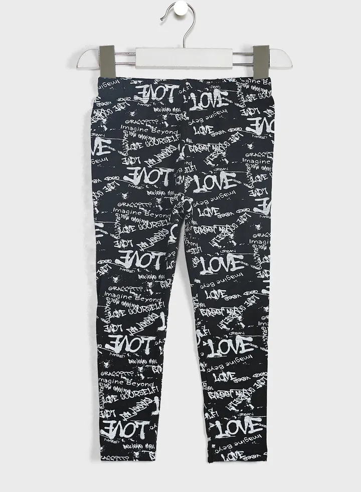 Kids Aop Print Leggings