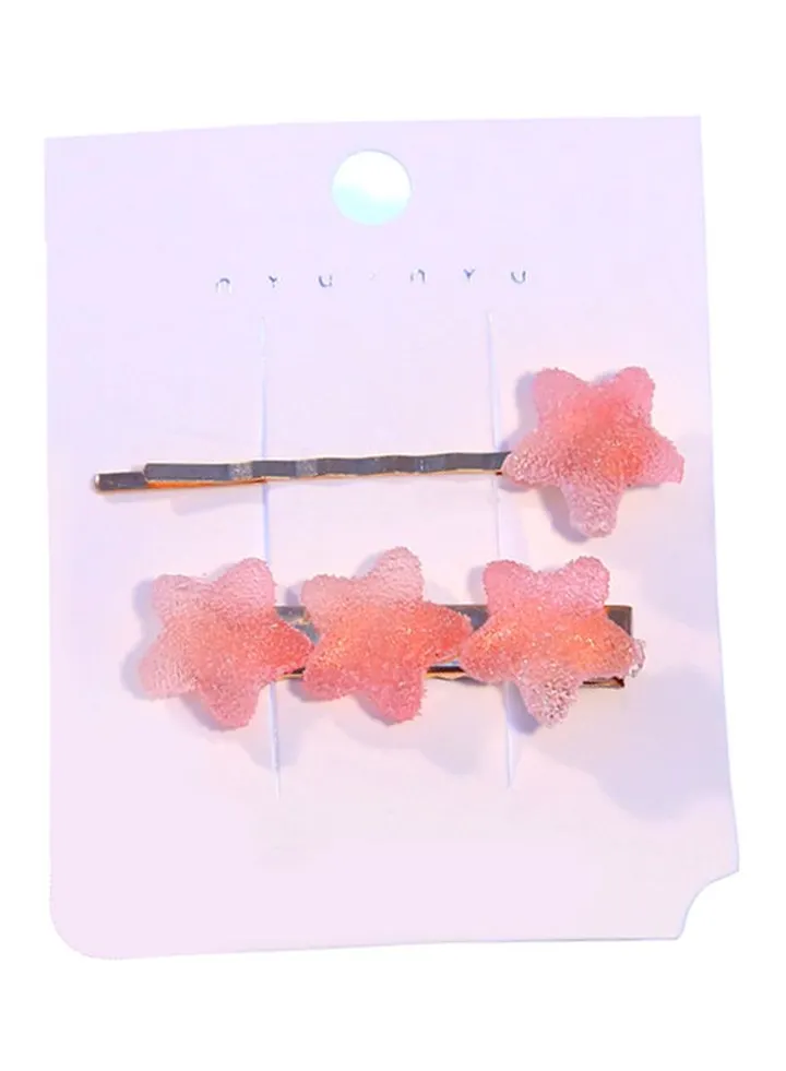 Five Pointed Star Themed Hairpin