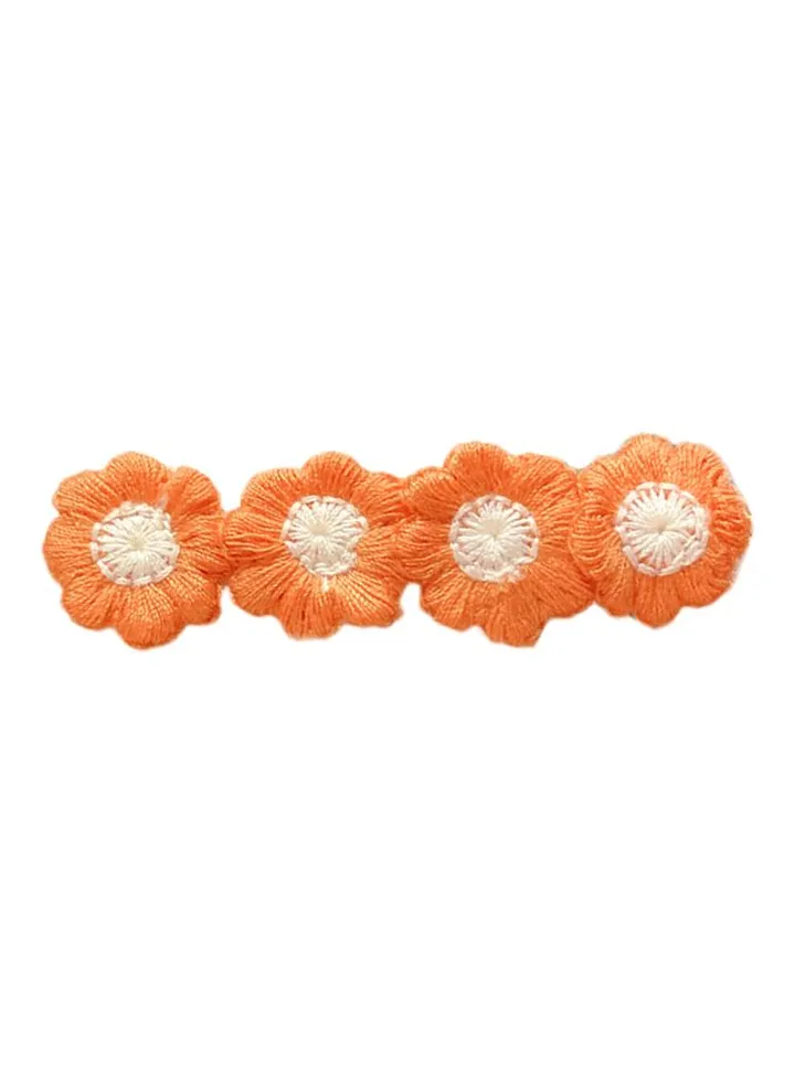 Flower Themed Hair Clip