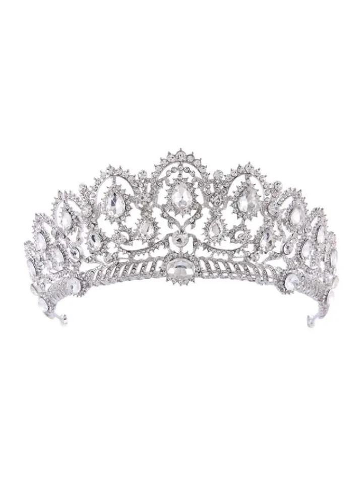 Royal Baroque Style Bridal Crown