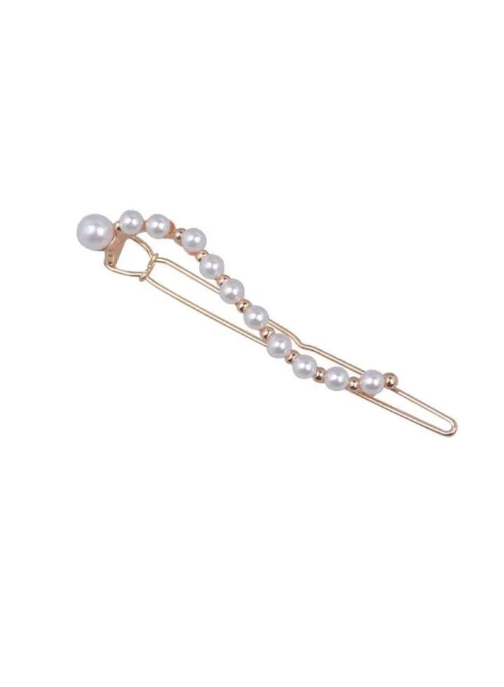 Alloy Pearl Studded Hair Ornament