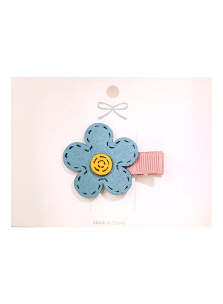 Flower Themed Hair Clip