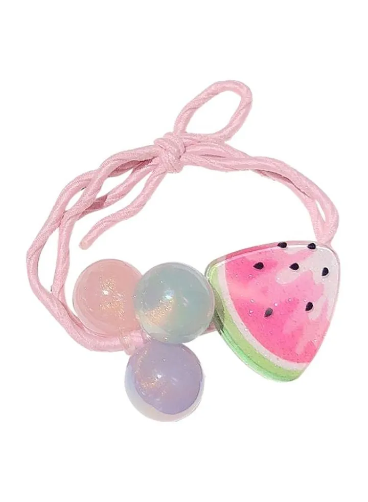 Crystal Watermelon Rubber Hair Band