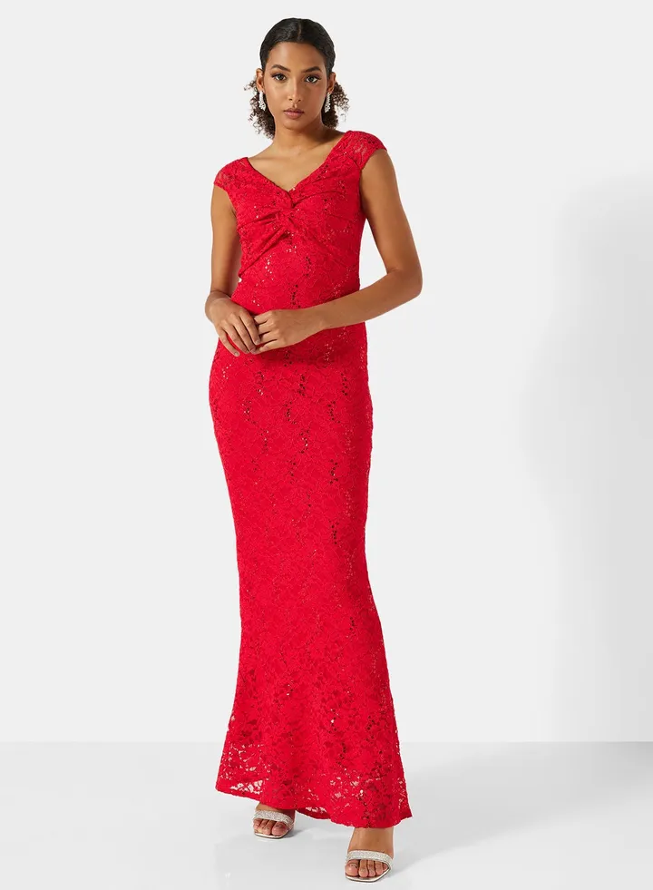 Mariny Lace Maxi Dress