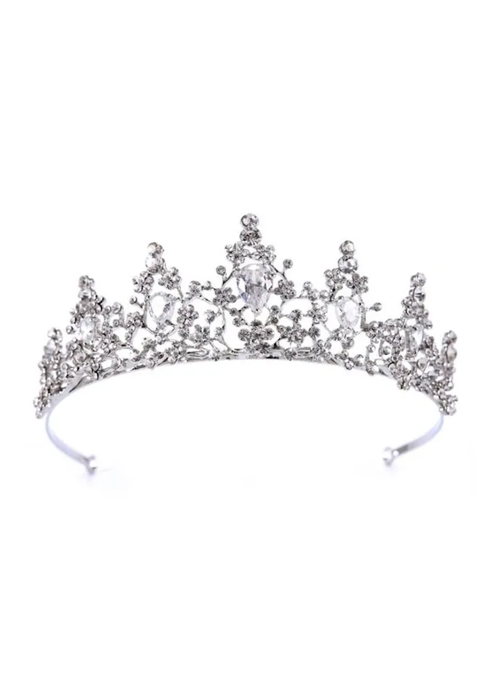 Crystal Studded Bridal Crown