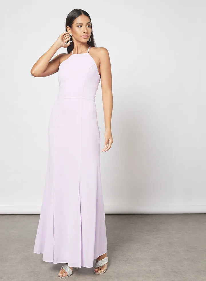 Sidnie Net Back Dress