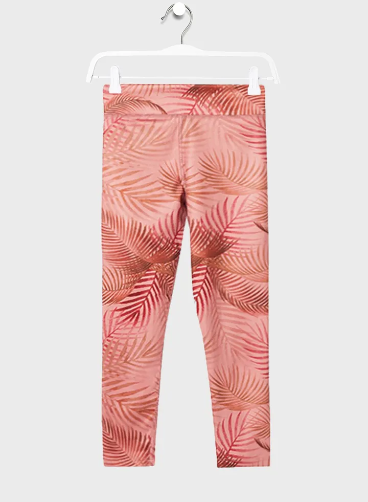Kids Printed Sporty Leggings