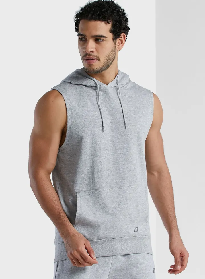 Athleisure Sleeveless Hoodie