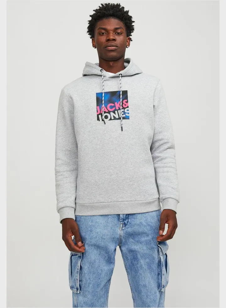 Graphic Print Hoodie