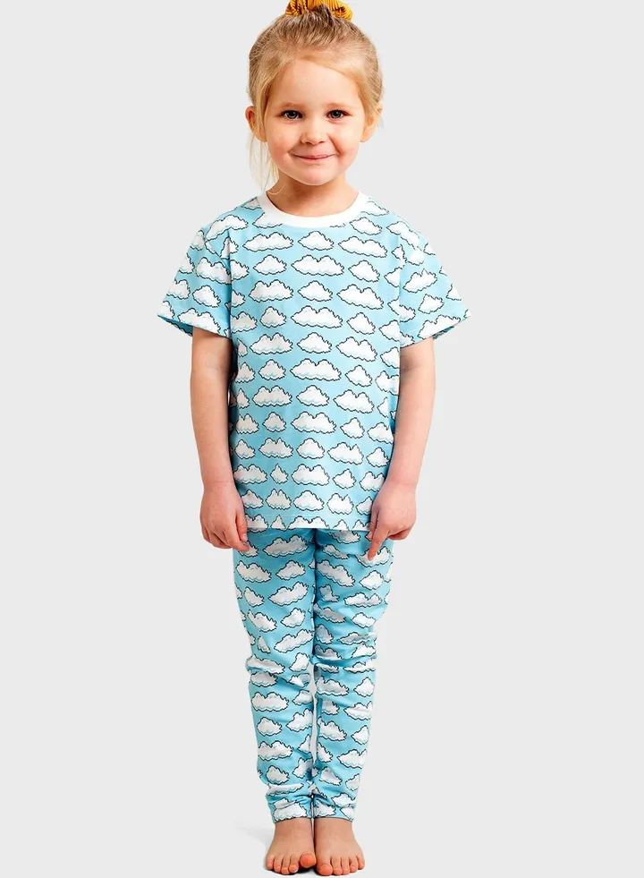 Kids Clouds Leggings