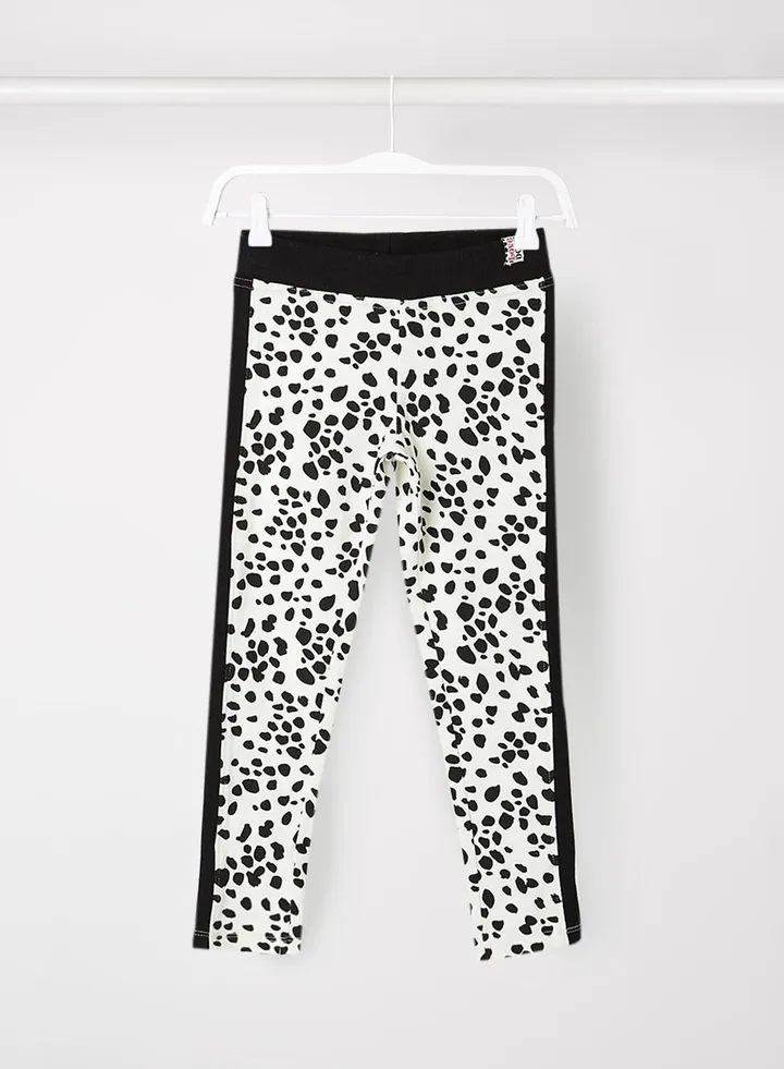 Kids/Teen Animal Print Leggings White