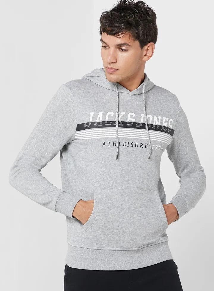 Logo Print Hoodie