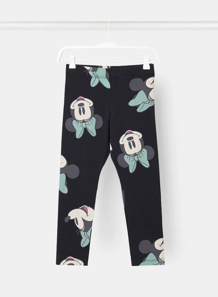 Girls Minnie Mouse Leggings