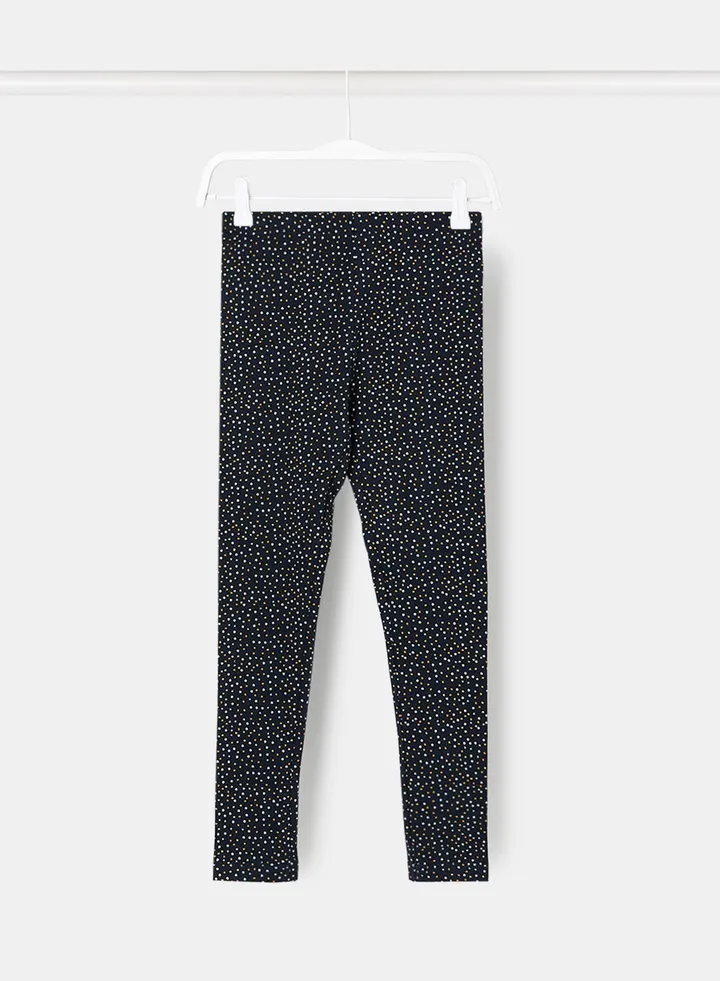 Girls Dotted Leggings