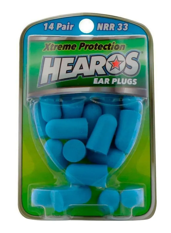 Pair Of 14 Xtreme Protection Ear Plugs Blue