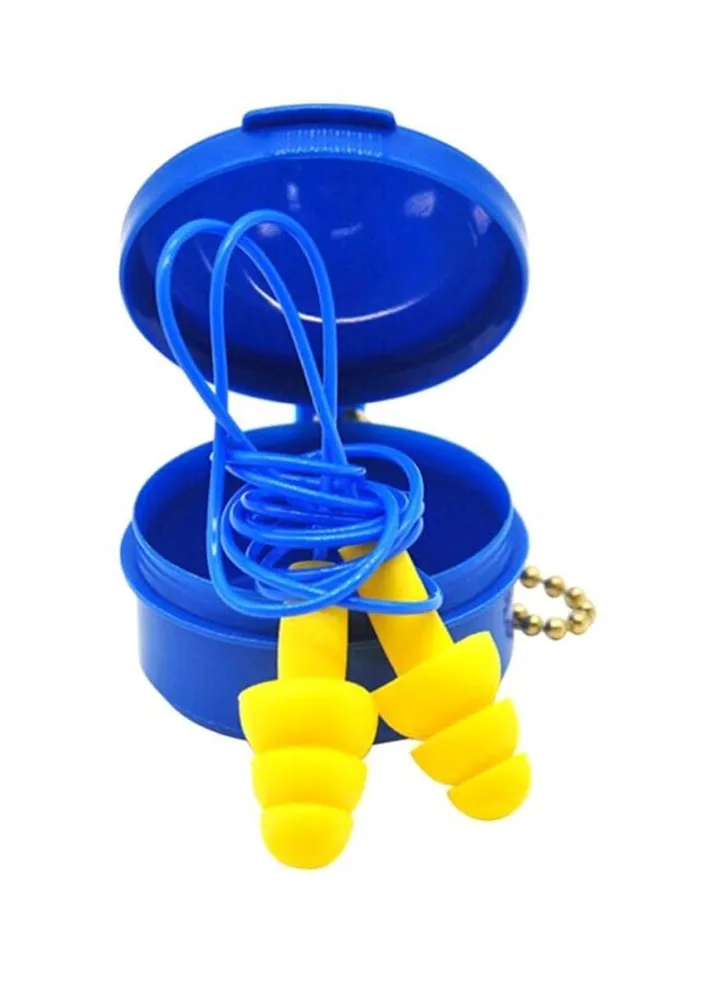 UltraFit Anti-Noise Earplugs Blue/Yellow
