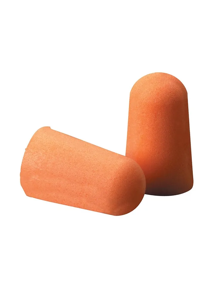 2-Piece Soft Foam Ear Plug Orange