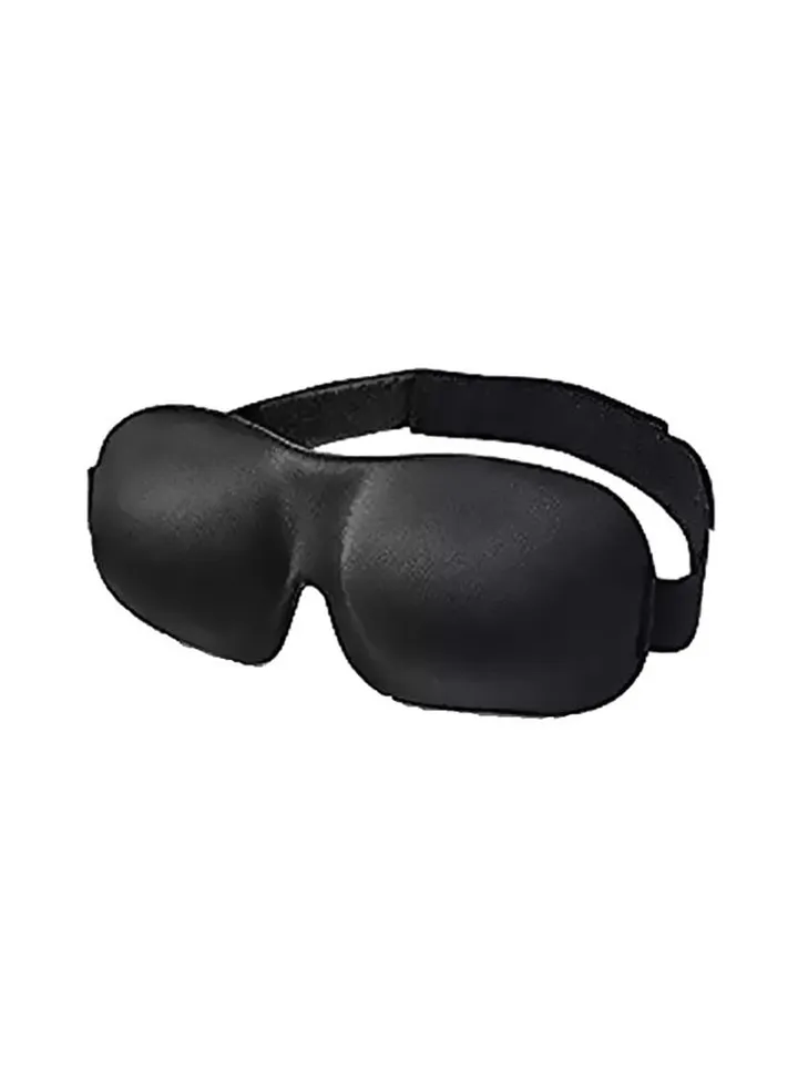 3D Sleeping Eye Mask Black