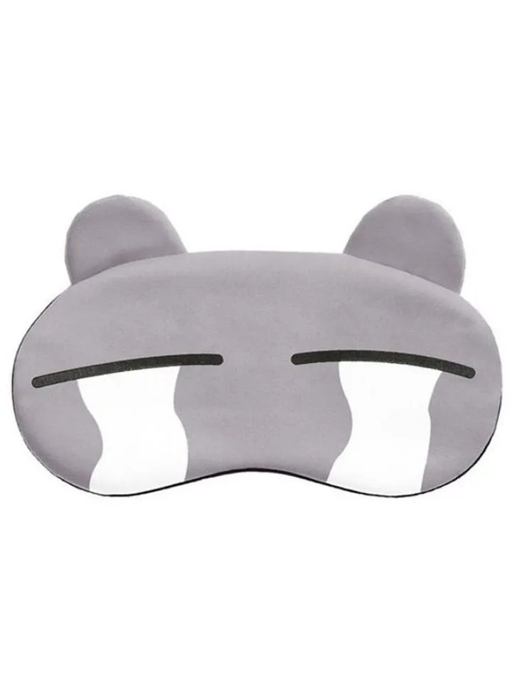 Funny Cartoon Sleeping Eye Mask Grey/Black/White