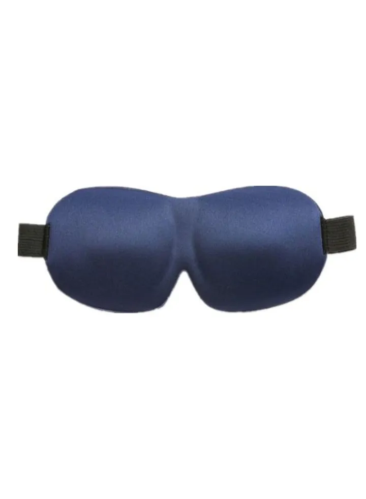 3D Countered Sleeping Eye Mask Navy Blue