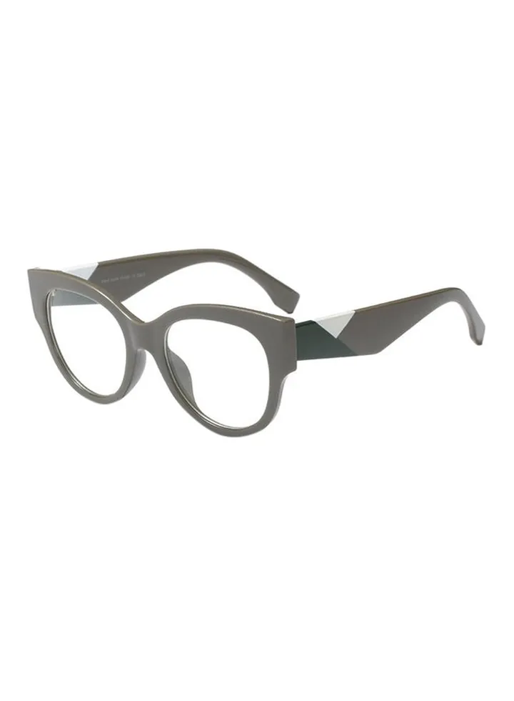 women Non-Glare Coating Oval Eyeglass Frames