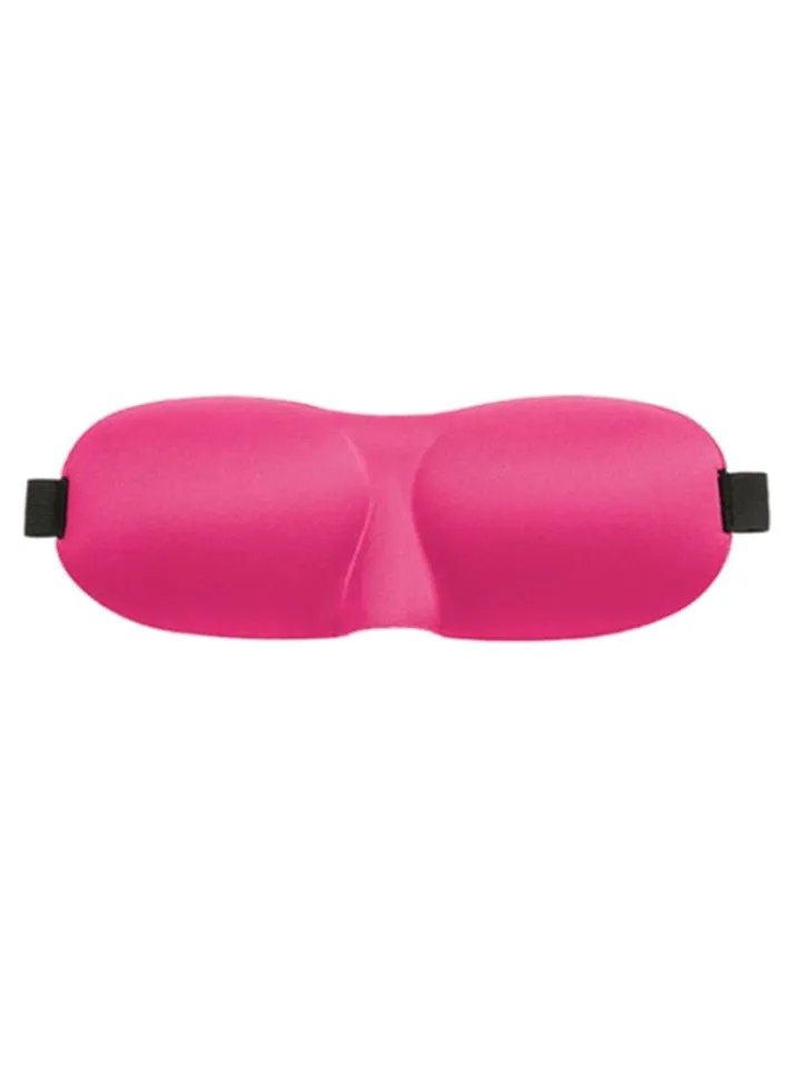 3D Countered Sleeping Eye Mask Pink