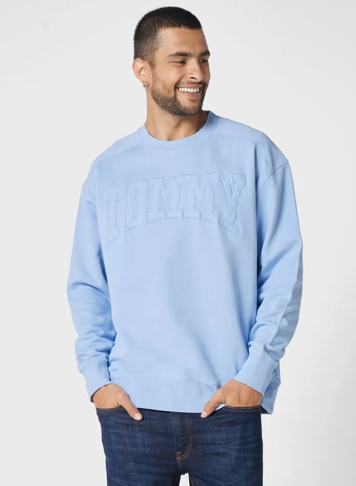 Logo Crew Neck Sweatshirt