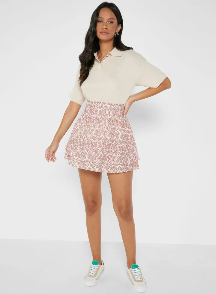 Knitted Mini Skirt
