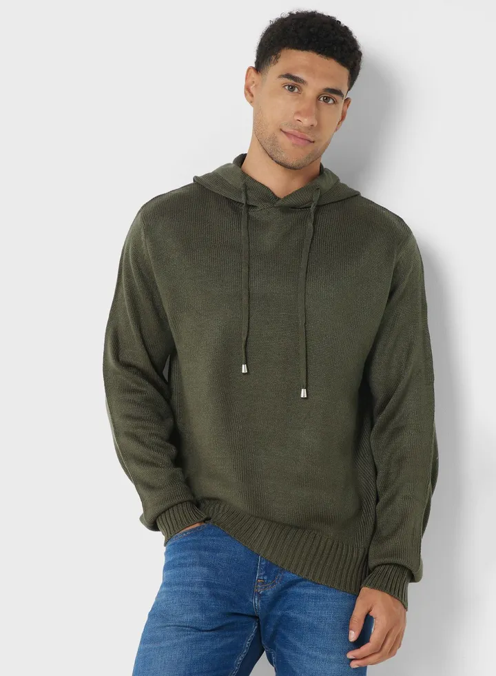Knitted Hoodie
