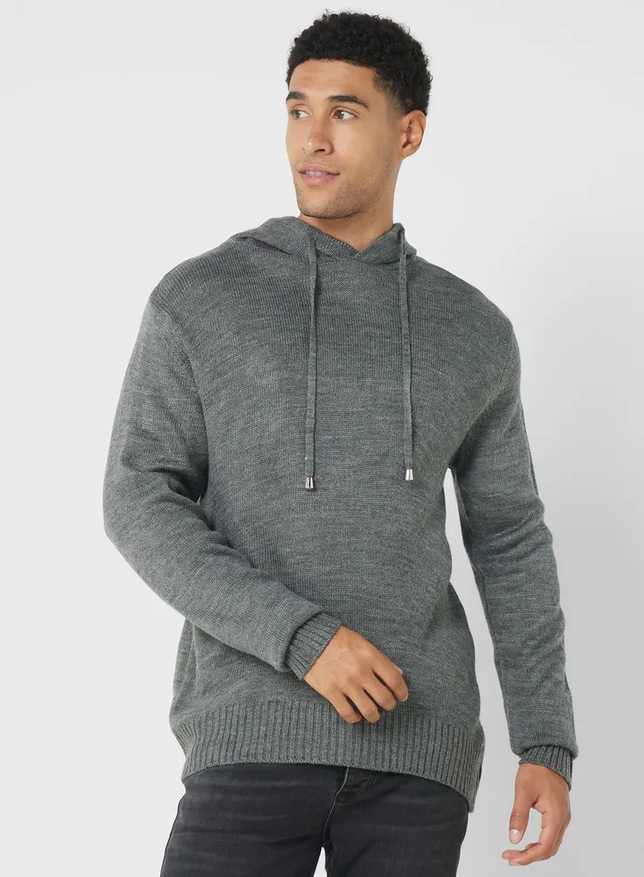 Knitted Hoodie