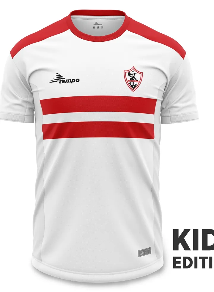 Zamalek Home Match Jersey 23/24 - Fan Edition - Kids