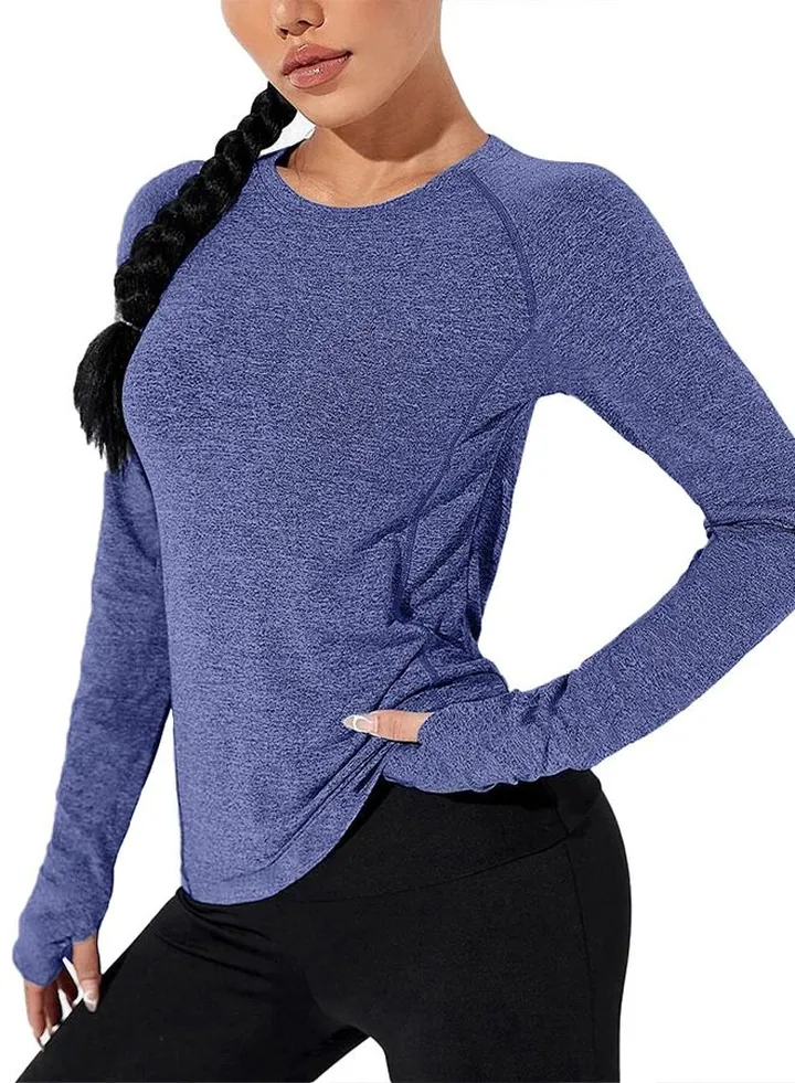 Sportswear - Sport Top Long Sleeves - Blue