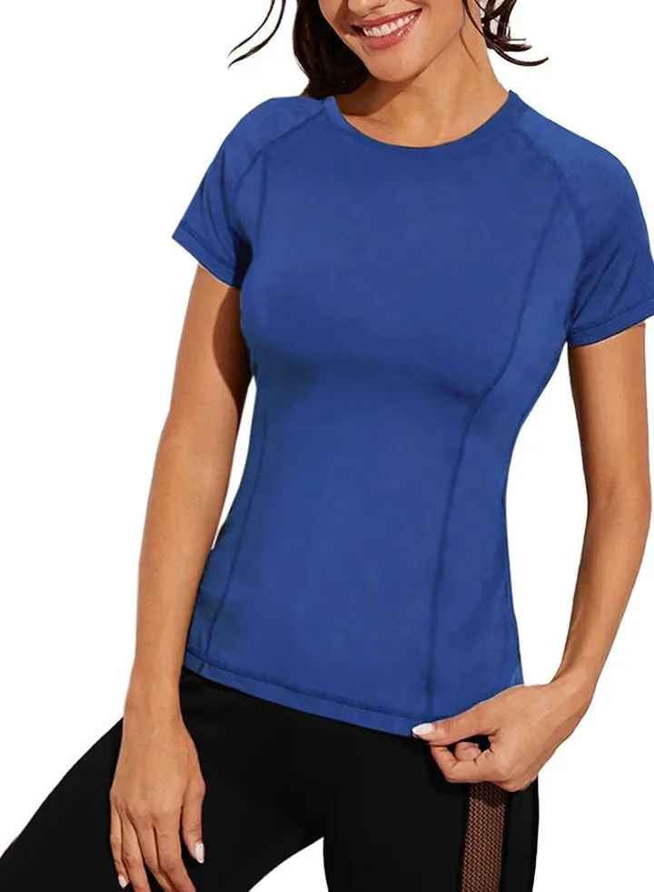 Sportswear - Sport Top Half Sleeves – Royal Blue