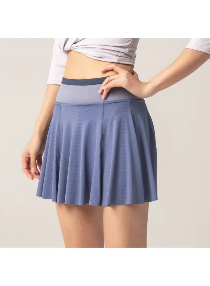 2-In-1 Sport Skirt Shorts Purple