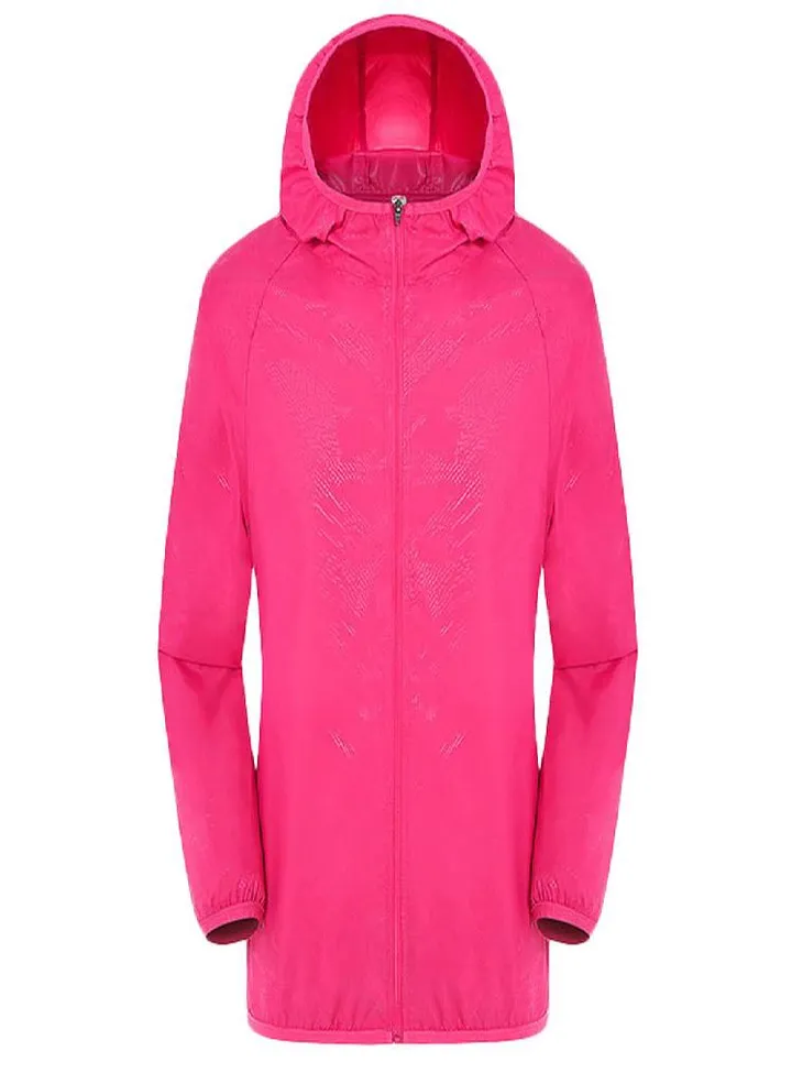 Men's Women Casual Jackets Windproof Ultra-Light Rainproof Windbreaker Top