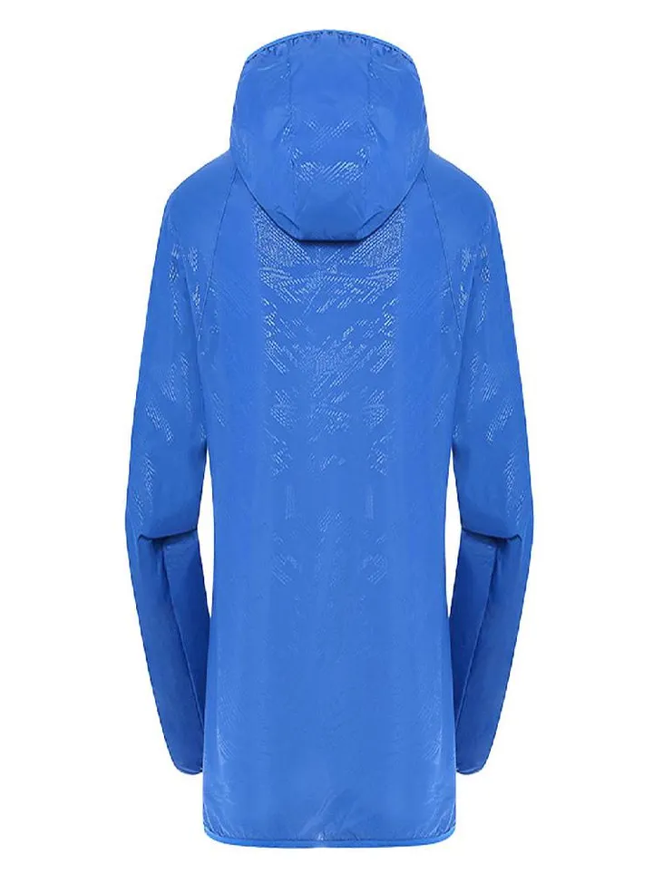 Men's Women Casual Jackets Windproof Ultra-Light Rainproof Windbreaker Top