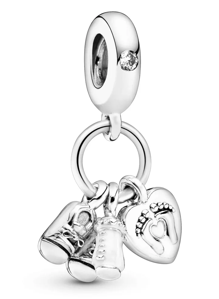 PANDORA Jewelry Cubic Zirconia Pendant 925 Sterling Silver